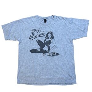Obey Gray Graphic Tee